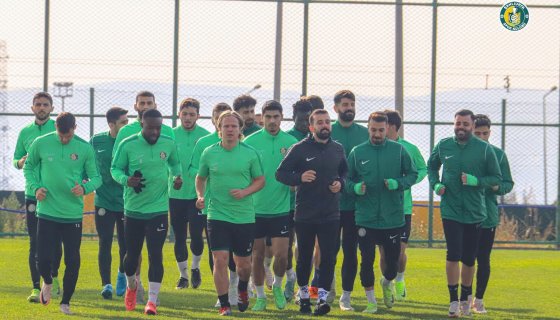 Şanlıurfaspor-çorumspor çalışmalarını sürdürüyor