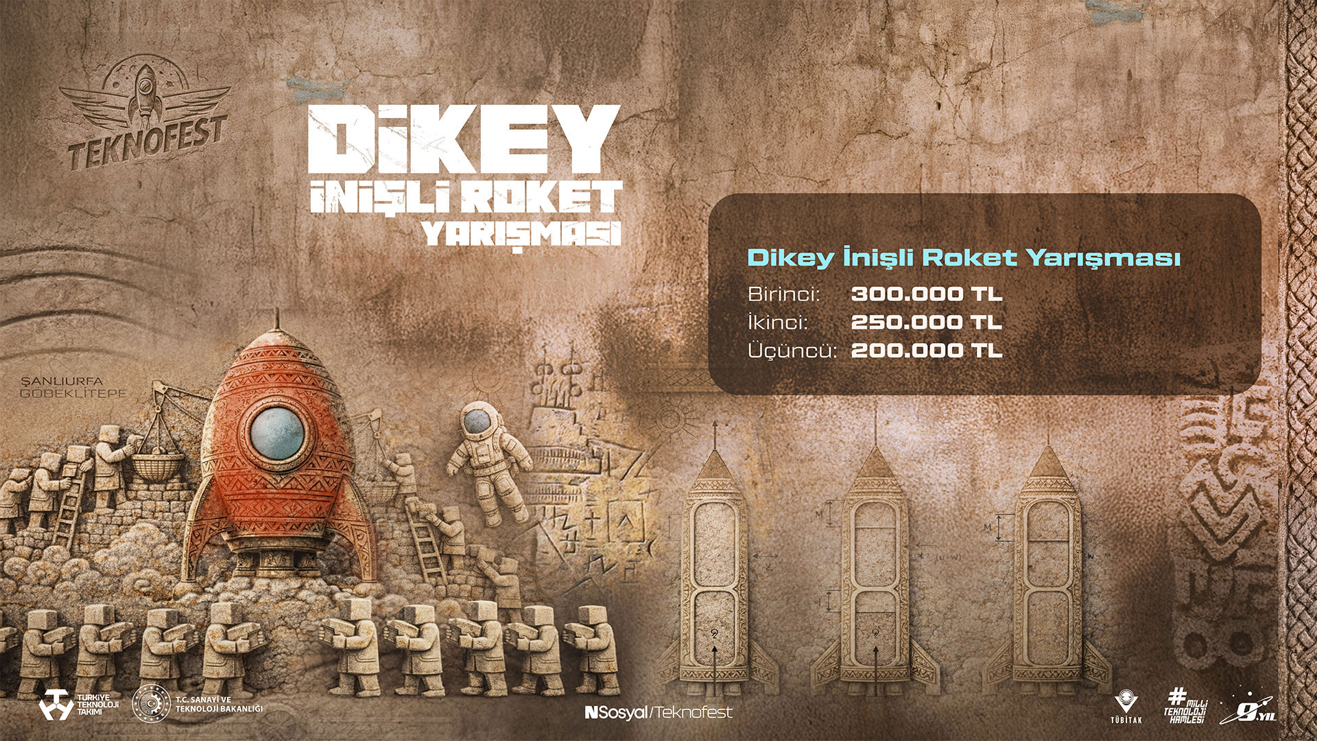 TEKNOFEST 2026 Dikey İnişli Roket Yarışması Ön Tasarım Raporu Sonuçları Açıklandı!