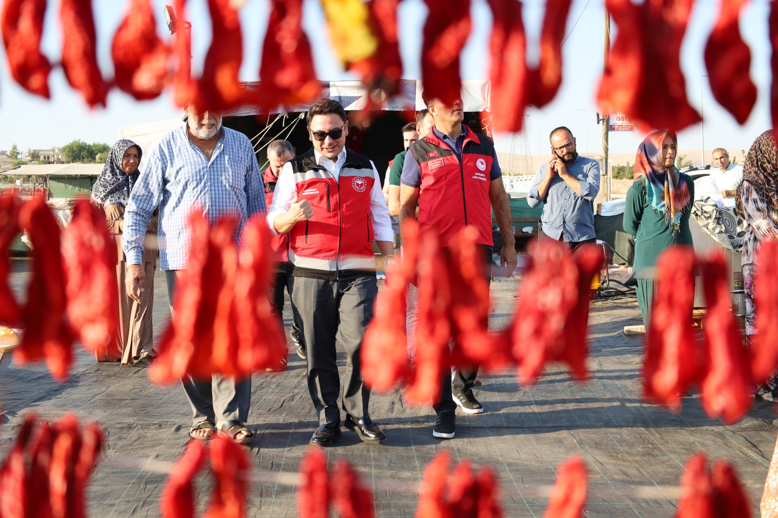 Haliliye’de Urfa İsotu Üretim Alanına Üst Düzey Denetim