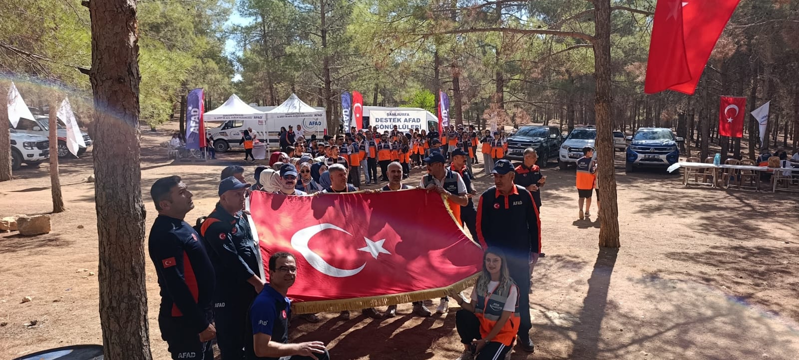 Şanlıurfa'da AFAD Gönüllüleri Birlik Ve Motivasyon İçin Buluştu