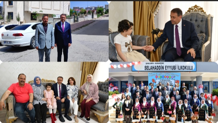 Şanlıurfa Valisi Şıldak, 23 Nisan Coşkusunu Öğrencilerle Paylaştı