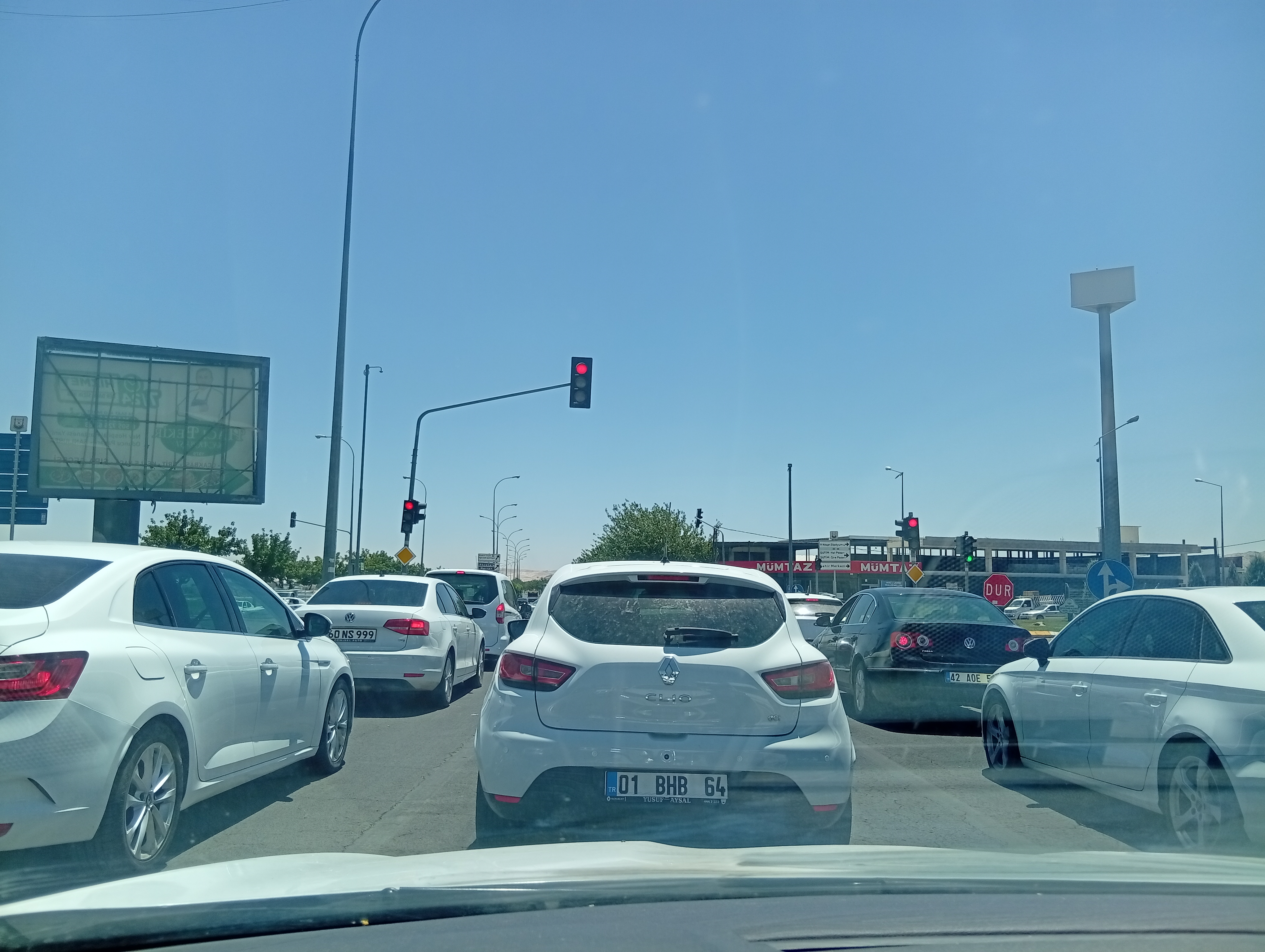 Şanlıurfa'da Yol Çizgileri Güncelleme Bekliyor