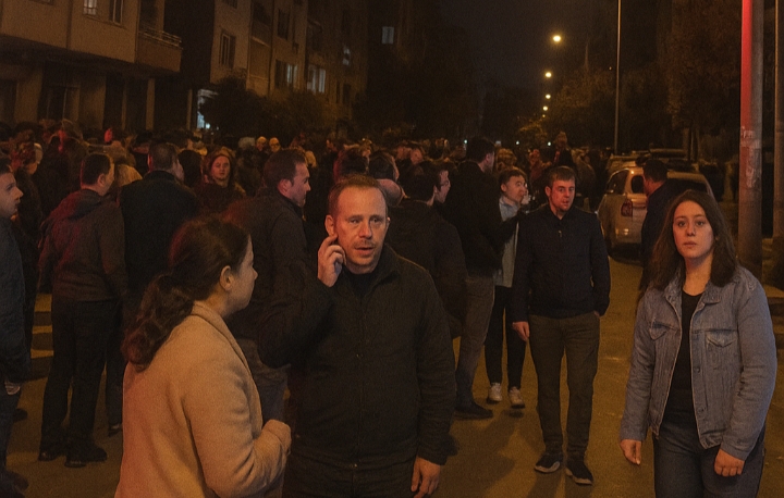 Balıkesir'de Şiddetli Deprem İstanbul'da Hissedildi