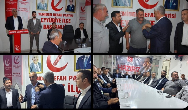 Eyyübiye İlçe Başkanlığı Ekim Ayı Divan Toplantısı Gerçekleştirildi