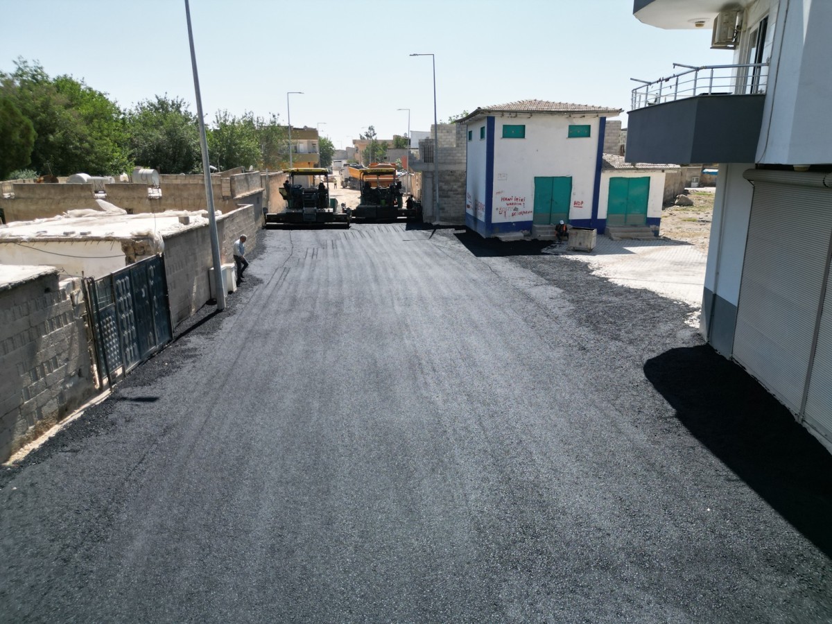 Şanlıurfa'da Asfalt Atağı Sürüyor