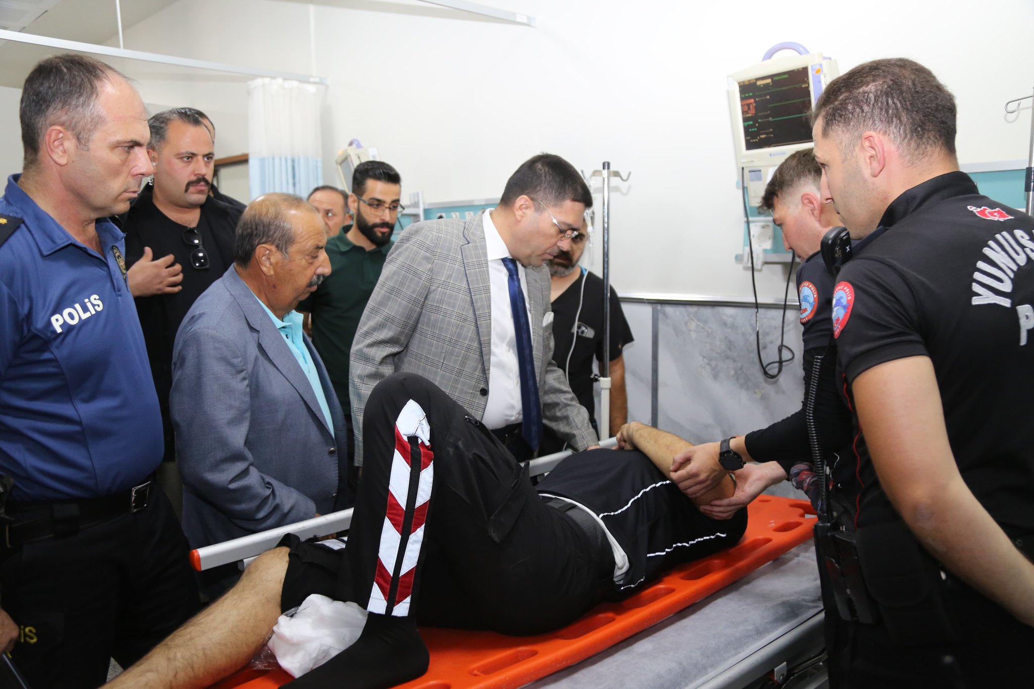 Şanlıurfa'da Polisler Kazada Yaralandı