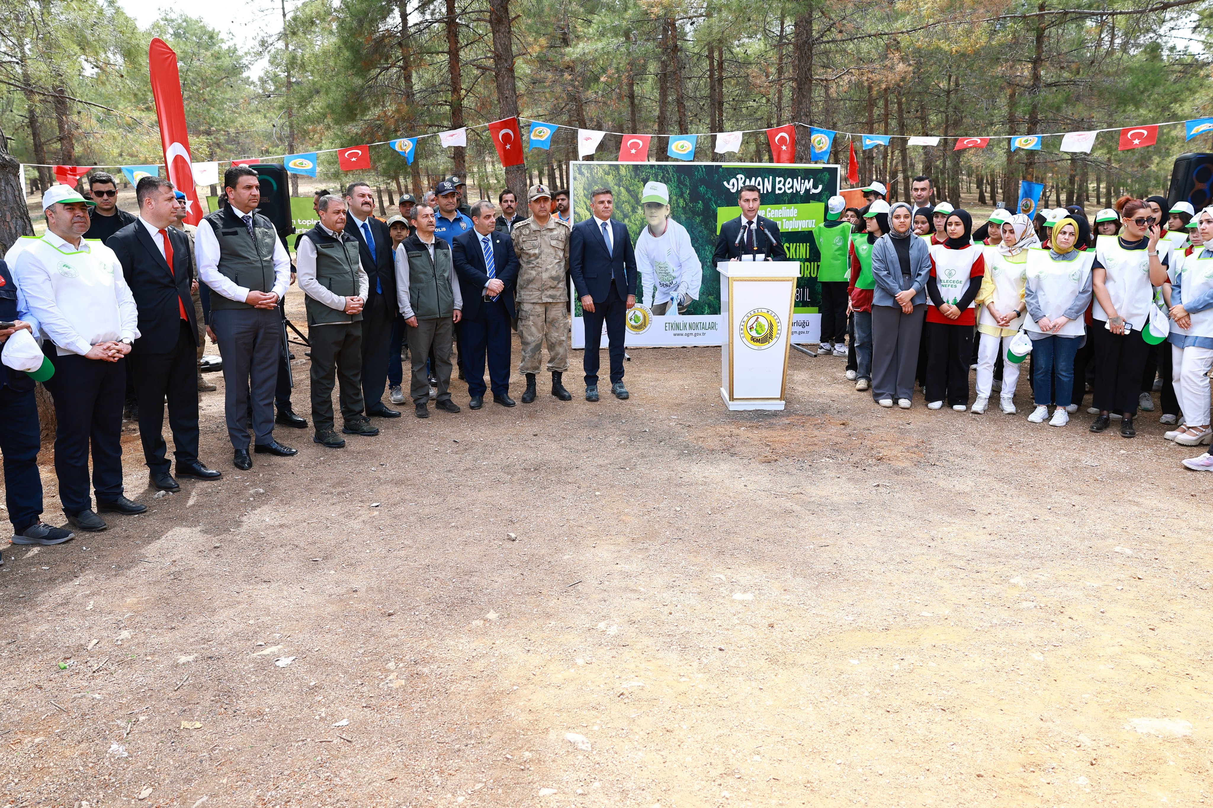Karaköprü'de 'Orman Benim' Etkinliğiyle Orman Yangınlarına Karşı Farkındalık Oluşturuldu