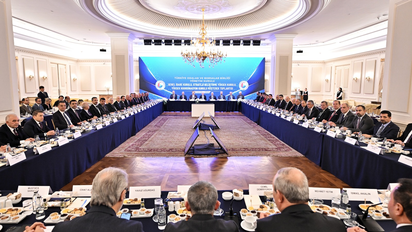 ŞUTSO Başkanı Mehmet Yetim, TOBB Toplantısında Şanlıurfa İş Dünyasının Önceliklerini Gündeme Taşıdı